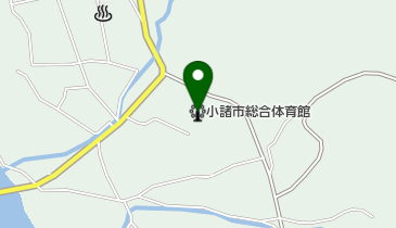 小諸市総合体育館 トイレの地図画像