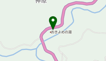 天龍温泉おきよめの湯 トイレの地図画像