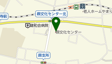 飯田市鼎文化センター トイレの地図画像