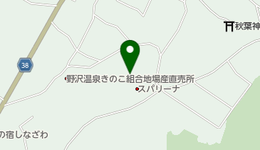 野沢温泉アリーナ トイレの地図画像