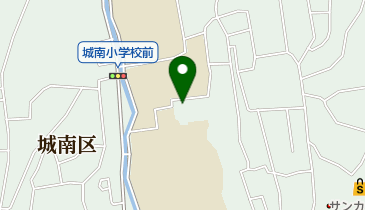 城南公民館 トイレの地図画像