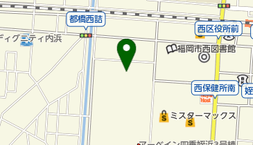 福岡市立西部療育センター トイレの地図画像