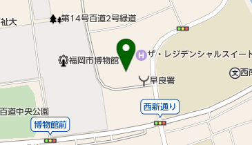 福岡市民防災センター トイレの地図画像