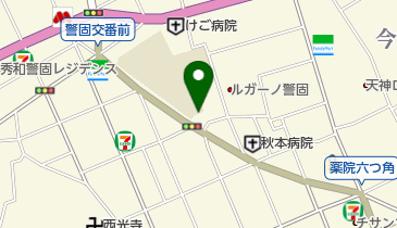 警固公民館 トイレの地図画像
