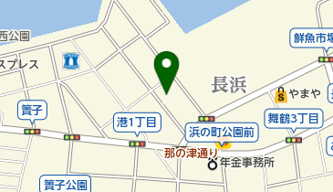 長浜プラザ トイレの地図画像
