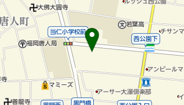 福岡市市民福祉プラザ トイレの地図画像