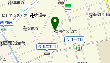 南当仁公民館 トイレの地図画像