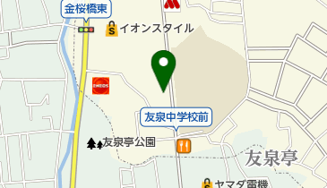 博愛会病院 トイレの地図画像