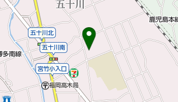 宮竹公民館 トイレの地図画像