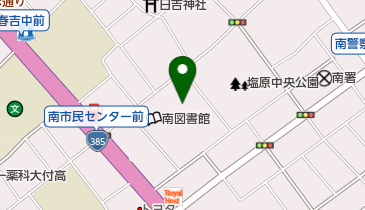 福岡市立南体育館 トイレの地図画像