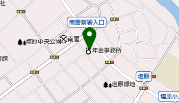 南福岡社会保険事務所 トイレの地図画像
