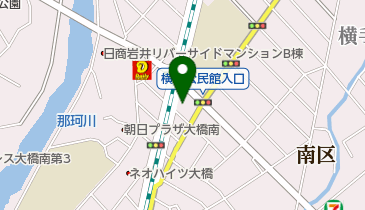 横手公民館 トイレの地図画像