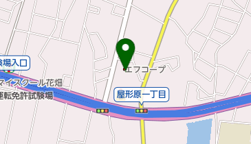 エフコープ 花畑店 トイレの地図画像