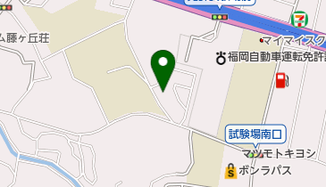 西花畑公民館 トイレの地図画像