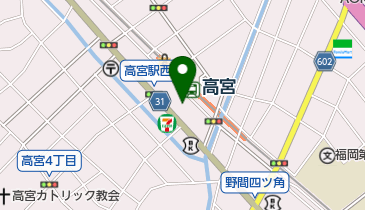 ボンラパス高宮 トイレの地図画像