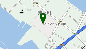 マリンメッセ福岡 トイレの地図画像