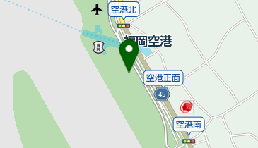 福岡空港 国内線ターミナルビル トイレの地図画像