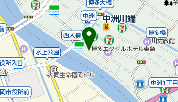 博多エクセルホテル東急 トイレの地図画像