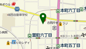 松山市保健所 トイレの地図画像