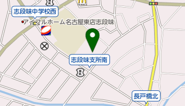 守山区役所 志段味支所 トイレの地図画像