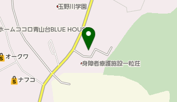 一粒荘 トイレの地図画像