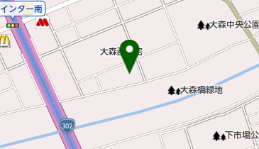 大森授産所 トイレの地図画像