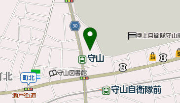 守山生涯学習センター トイレの地図画像