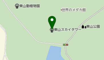 東山スカイタワー トイレの地図画像