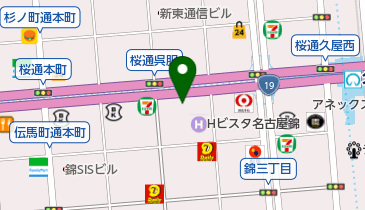 愛知県農林会館 トイレの地図画像