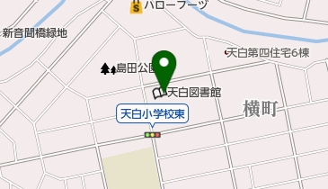 天白図書館 トイレの地図画像