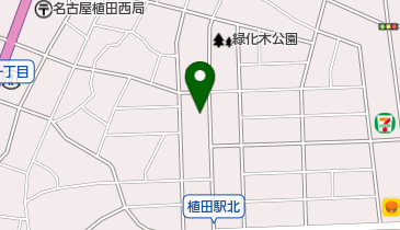 歯科ナチュラル トイレの地図画像