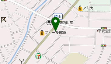 井澤眼科 トイレの地図画像