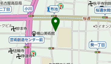 名古屋市休日急病診療所深夜急病センター トイレの地図画像