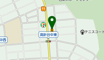 ヤマナカ極楽店 トイレの地図画像