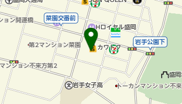 カワトク トイレの地図画像