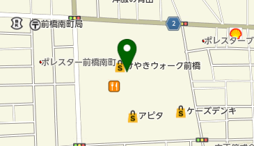 アピタ 前橋店 トイレの地図画像
