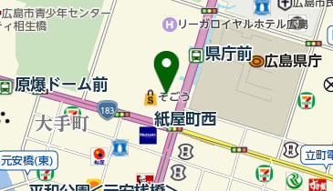 広島バスセンター トイレの地図画像