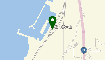 道の駅 大山 トイレの地図画像