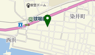 本町5丁目西児童遊園 トイレの地図画像