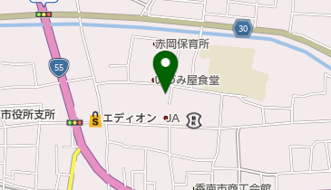 絵金蔵前観光 トイレの地図画像