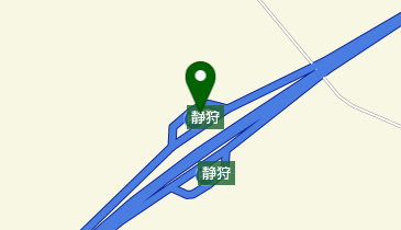 静狩PA 下り トイレの地図画像