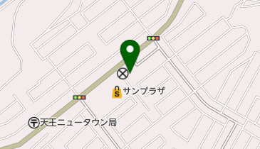 天王コミュニティセンター トイレの地図画像