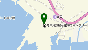 海のギャラリー前 トイレの地図画像