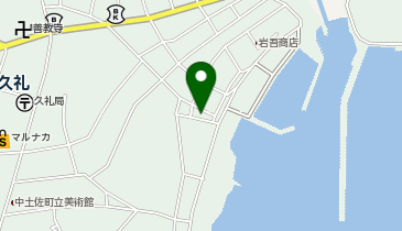 大正町市場お買い物広場駐車場 トイレの地図画像