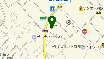 ハローワーク那覇 那覇公共職業安定所 トイレの地図画像