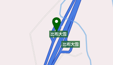 比布大雪PA 下り トイレの地図画像