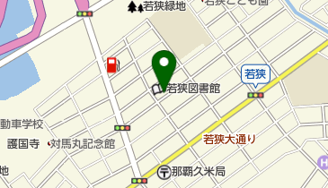 那覇市若狭公民館 トイレの地図画像