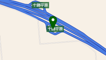 十勝平原SA 上り トイレの地図画像
