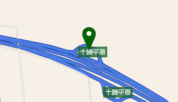 十勝平原SA 下り トイレの地図画像