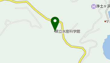 県立水産科学館 トイレの地図画像